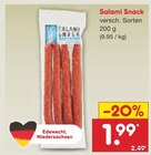Salami Snack bei Netto Marken-Discount im Bassum Prospekt für 1,99 €
