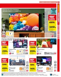 Prix et réduction Toshiba dans le prospectus Carrefour en cours Offre Toshiba dans le catalogue Carrefour du moment à la page 69