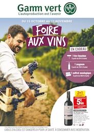 Prospectus Jardineries & Animaleries de Gamm vert à Ladon: "FOIRE AUX VINS", 4 pages, 15/10/2025 - 11/11/2025
