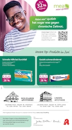 mea - meine apotheke Prospekt für Köln: "Unsere Juni-Angebote", 4 Seiten, 01.06.2026 - 30.06.2026