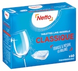 Tablettes lave-vaisselle classique x60 - NETTO en promo chez Netto Lille à 3,77 €