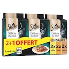 Sachets repas "Délices du Jour" pour chats - SHEBA en promo à 5,15 € chez Carrefour Sachets repas "Délices du Jour" pour chats - SHEBA dans le catalogue Carrefour
