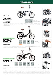 Prix et réduction Vélo Pliant dans le prospectus Feu Vert en cours Offre Vélo Pliant dans le catalogue Feu Vert du moment à la page 5