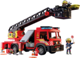 CAMION DE POMPIERS AVEC GRANDE ÉCHELLE - PLAYMOBIL en promo chez Auchan Hypermarché Saint-Nazaire à 69,90 €