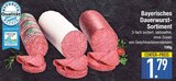 Bayerisches Dauerwurst-Sortiment  im aktuellen EDEKA Prospekt für 1,79 €