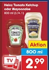 Tomato Ketchup oder Mayonnaise von Heinz im aktuellen Netto Marken-Discount Prospekt