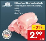 Hähnchen-Oberkeulensteaks von Gut Ponholz im aktuellen Netto Marken-Discount Prospekt für 2,99 €