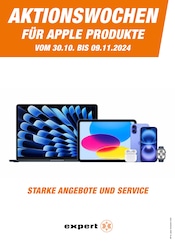 Aktueller expert Elektromarkt Prospekt in Essen und Umgebung, "AKTIONSWOCHEN FÜR APPLE PRODUKTE" mit 5 Seiten, 30.10.2024 - 09.11.2024