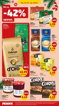 Kaffee im aktuellen Penny Prospekt (Paderborn) Kaffee im Penny Prospekt "Wer gĂĽnstig will, muss Penny." mit 42 Seiten (Paderborn)