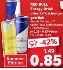 Energy Drink Angebote von Red Bull bei Kaufland Mühlhausen für 0,85 €