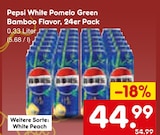 White Pomelo Green Bamboo Flavor Angebote von Pepsi bei Netto Marken-Discount Kempten für 44,99 €