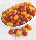 Tomate cerise allongée ou mélangée - U Express à Versailles Tomate cerise allongée ou mélangée en promo chez U Express Versailles à 4,99 €