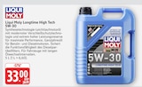 Longtime High Tech 5W-30 im Angebot bei Marktkauf in Ludwigsburg Longtime High Tech 5W-30 Angebote von Liqui Moly bei Marktkauf Ludwigsburg für 33,00 €