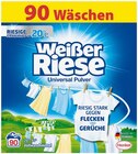Universalwaschmittel Pulver Angebote von Weißer Riese bei REWE Buchholz für 12,99 €
