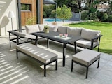 Promo Ensemble détente et repas 9 personnes Antalya DCB Garden beige et gris anthracite à 999,90 € dans le catalogue Castorama à Haubourdin