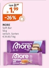 Soft Bar von MORE im aktuellen Müller Prospekt für 1,99 €