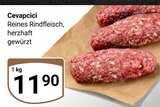 GLOBUS Lahnstein - Cevapcici Angebot im Prospekt Cevapcici bei GLOBUS im Lahnstein Prospekt für 11,90 €