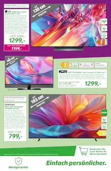 Fernseher im aktuellen EP: Prospekt (Marl) Fernseher im EP: Prospekt "LED? 4K? Jetzt seh' ich klarer." mit 12 Seiten (Marl)