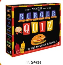 Monoprix Villeneuve-Saint-Georges - BURGER QUIZZ Promo BURGER QUIZZ dans le catalogue Monoprix "Le catalogue jouets" à Villeneuve-Saint-Georges