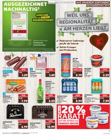 Bier im Kaufland Prospekt "Aktuelle Angebote" mit 33 Seiten (Nettetal)