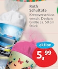Schultüte von Roth für 5,99 € bei budni im Angebot Schultüte von Roth im aktuellen budni Prospekt