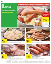 Saucisse Angebote im Prospekt "LE COIN DES ENFANTS" von Carrefour Market auf Seite 18