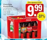 Kombikiste Angebote von Coca Cola bei WEZ Espelkamp für 9,99 €