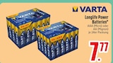 Aktuelles Longlife Power Batterien AAA (Micro) Angebot bei EDEKA in Ingolstadt ab 7,77 €