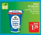 Bio Schlag Sahne Angebote von Alnatura bei Marktkauf Schwabach für 1,29 €