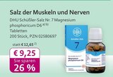 mea - meine apotheke - Schüßler-Salz Nr. 7 Magnesium phosphoricum D6 Angebot im Prospekt Schüßler-Salz Nr. 7 Magnesium phosphoricum D6 bei mea - meine apotheke im Prospekt "" für 9,25 €