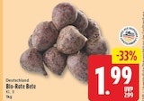 Bio-Rote Bete für 1,99 € bei EDEKA im Angebot Bio-Rote Bete im aktuellen EDEKA Prospekt