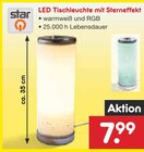 Netto Marken-Discount Delmenhorst - LED Tischleuchte mit Sterneffekt Angebot im Prospekt LED Tischleuchte mit Sterneffekt bei Netto Marken-Discount im Delmenhorst Prospekt für 7,99 €