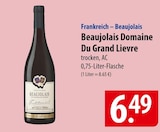 Beaujolais Domaine Du Grand Lievre Angebote bei famila Nordost Celle für 6,49 €