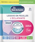 Lessive en feuilles L'éclatante fleurs de printemps x25 lavages - DR BECKMANN dans le catalogue Intermarché Super