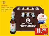 Landbier bei Netto Marken-Discount im Prospekt "" für 11,99 €