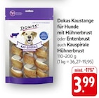 Kaustange für Hunde mit Hühnerbrust im Angebot bei EDEKA in Pforzheim Kaustange für Hunde mit Hühnerbrust Angebote von Dokas bei EDEKA Pforzheim für 3,99 €