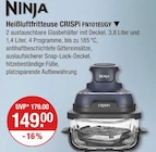 Friteuse im V-Markt Prospekt Heißluftfritteuse CRISPi FN101EUGY von Ninja im aktuellen V-Markt Prospekt für 149,00 €