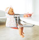 Siège de table pour poupon | 3 ans en promo chez JouéClub Siège de table pour poupon | 3 ans dans le catalogue JouéClub