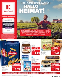 Supermarkt Prospekt von Kaufland Boppard Kaufland Prospekt: "Aktuelle Angebote", 62 Seiten, 09.04.2026 - 15.04.2026