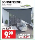 Sonnensegel Angebote von Top Garden bei Wreesmann Dresden für 9,99 €