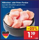 Hähnchen-Fondue Angebote bei Netto Marken-Discount Freiberg für 1,19 €