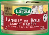 Langue de bœuf sauce madère - LARZUL dans le catalogue Intermarché Hyper