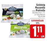 Mozzarella von Goldsteig im aktuellen EDEKA Prospekt für 1,11 €
