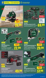 Lidl Bohrmaschine im Prospekt 