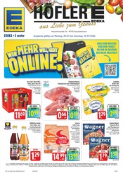 Cola im E center Prospekt in Gunzenhausen Aktueller E center Prospekt mit Cola, "Wir lieben Lebensmittel!", Seite 1