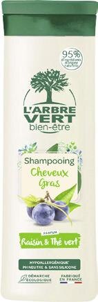 Shampooing Cheveux Gras parfum Raisi & Thé vert bien-être