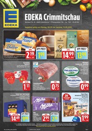 EDEKA Prospekt für Meerane mit 28} Seiten EDEKA Prospekt für Meerane: "Wir lieben Lebensmittel!", 28 Seiten, 08.09.2025 - 13.09.2025