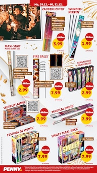 Feuerwerk im Penny Prospekt "Wer günstig will, muss Penny." mit 42 Seiten (Bietigheim-Bissingen)