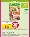 Mouliné Chili au Riz Noir Légumes de France Bio - Knorr & La Potagère dans le catalogue Intermarché Hyper