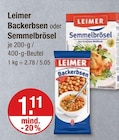 Backerbsen oder Semmelbrösel von Leimer im aktuellen V-Markt Prospekt für 1,11 €